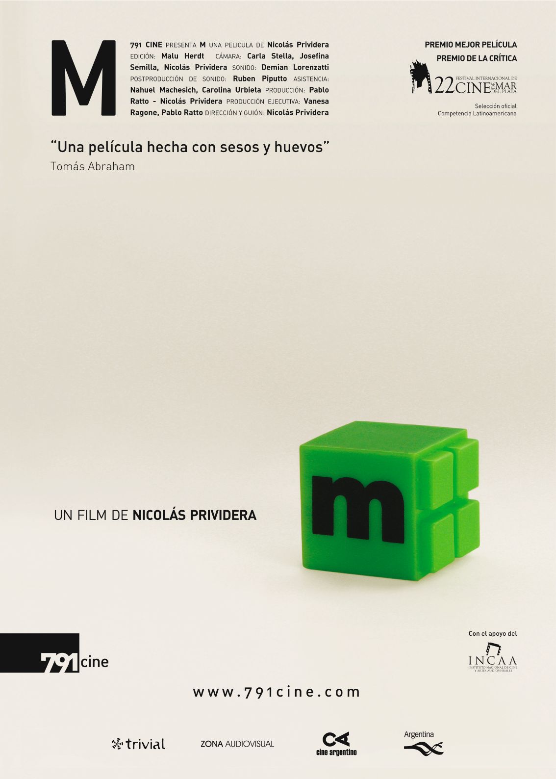 M poster